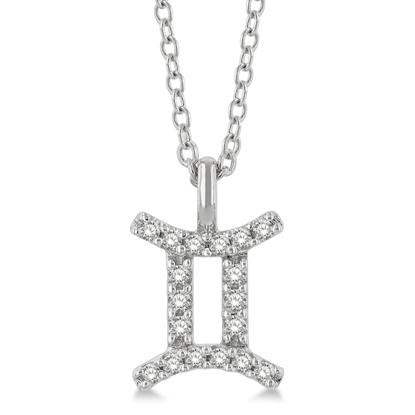 D. Geller Collection 10K Diamond Zodiac Necklace D. Geller & Son Jewelers Kennesaw, GA