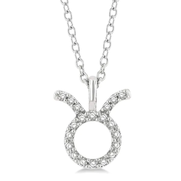 D. Geller Collection 10K Diamond Zodiac Necklace D. Geller & Son Jewelers Kennesaw, GA