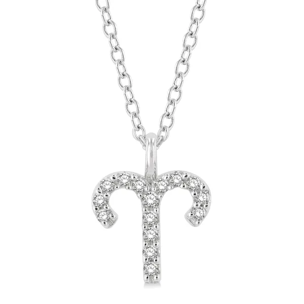 D. Geller Collection 10K Diamond Zodiac Necklace D. Geller & Son Jewelers Atlanta, GA