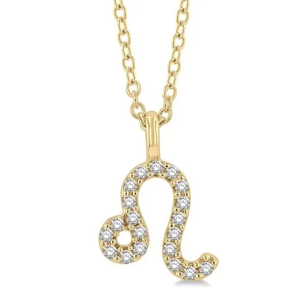 D. Geller Collection 10K Diamond Zodiac Necklace D. Geller & Son Jewelers Kennesaw, GA