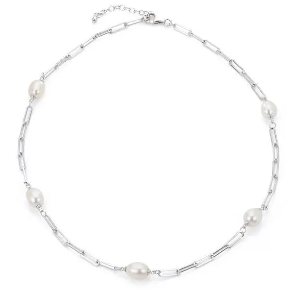 Imperial Pearl Sterling Silver Pearl Fashion Necklace D. Geller & Son Jewelers Kennesaw, GA
