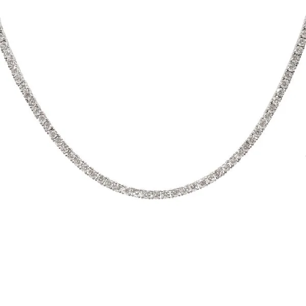 D. Geller Collection 14K Diamond Tennis Necklace D. Geller & Son Jewelers Kennesaw, GA