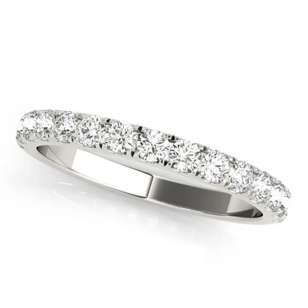 D. Geller Collection 14K Diamond Half Eternity Band D. Geller & Son Jewelers Atlanta, GA
