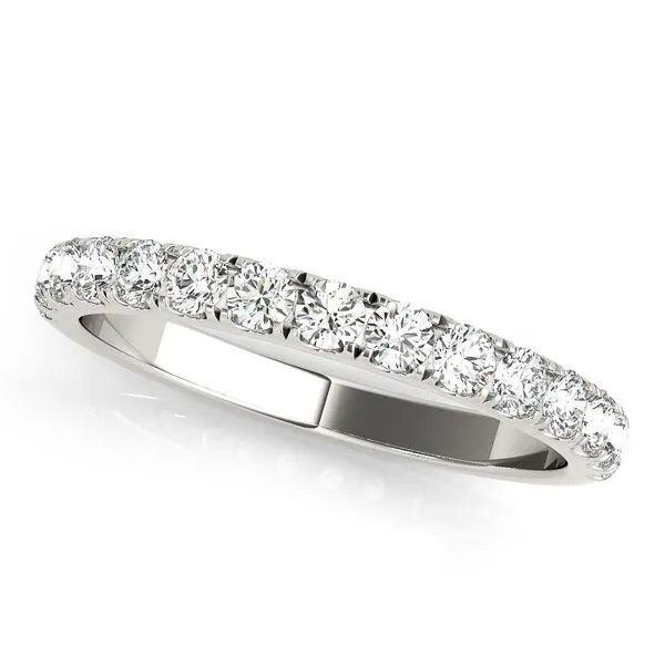 D. Geller Collection 14K Diamond Half Eternity Band D. Geller & Son Jewelers Atlanta, GA