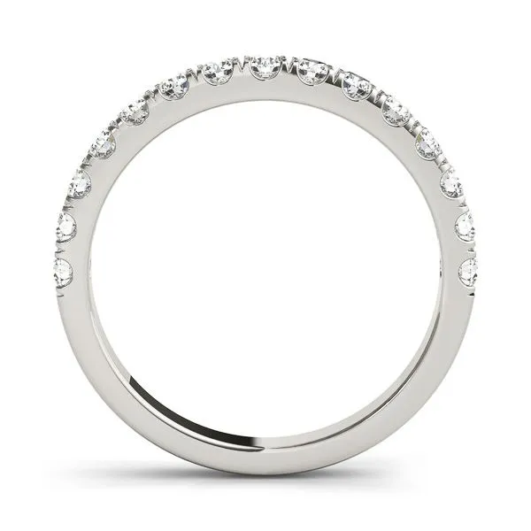 D. Geller Collection 14K Diamond Half Eternity Band Image 2 D. Geller & Son Jewelers Atlanta, GA
