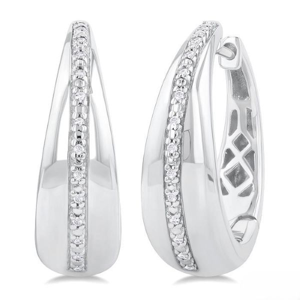 D. Geller Collection Sterling Silver Hoop Earrings D. Geller & Son Jewelers Kennesaw, GA