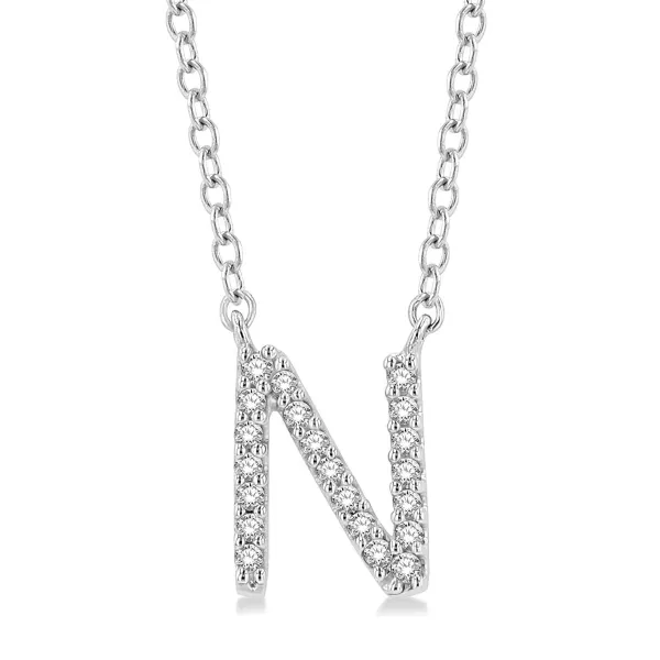D. Geller Collection 10K Diamond Letter Necklace D. Geller & Son Jewelers Atlanta, GA