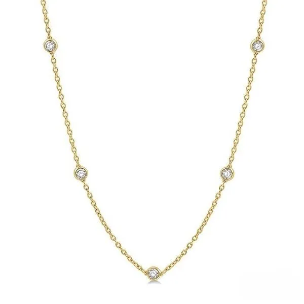 D. Geller Collection 14K 1ctw Diamonds by the Yard Necklace D. Geller & Son Jewelers Kennesaw, GA