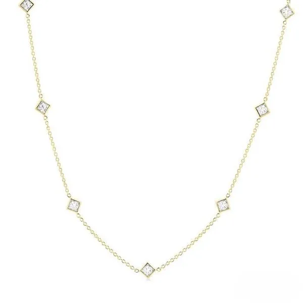 D. Geller Collection 14K 2ctw Diamonds by the Yard Necklace D. Geller & Son Jewelers Kennesaw, GA