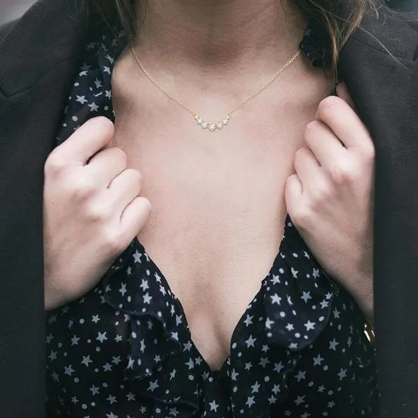 D. Geller Collection 14K Diamond Fashion Necklace Image 2 D. Geller & Son Jewelers Kennesaw, GA