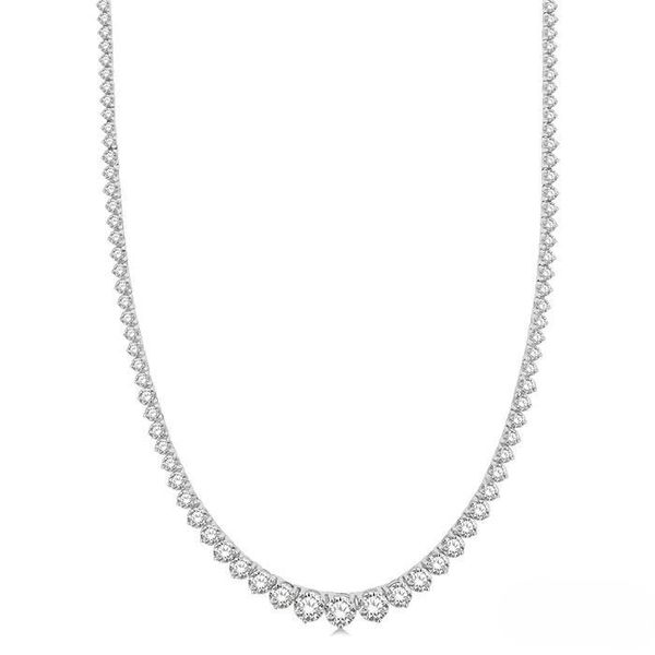 D. Geller Collection 14K 10ctw Diamond Tennis Necklace D. Geller & Son Jewelers Kennesaw, GA