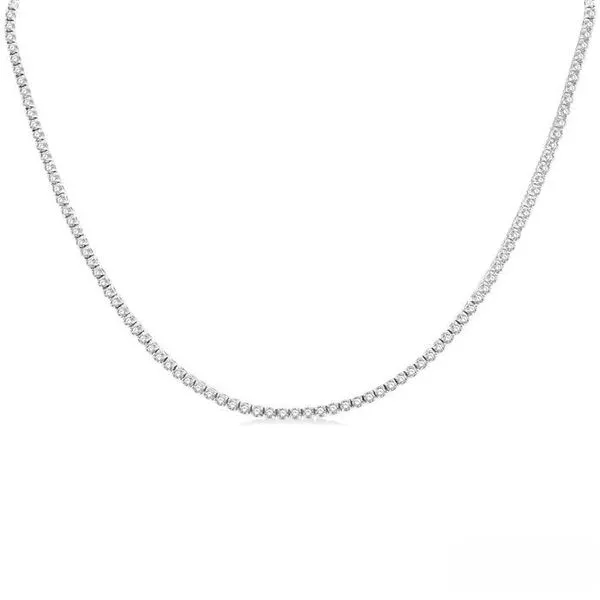 D. Geller Collection 14K Diamond Tennis Necklace D. Geller & Son Jewelers Kennesaw, GA
