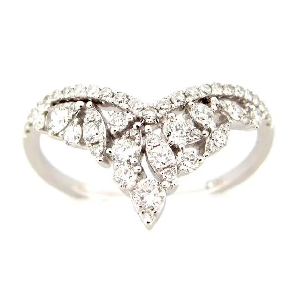 Dilamani 14K Diamond Contoured Band D. Geller & Son Jewelers Kennesaw, GA
