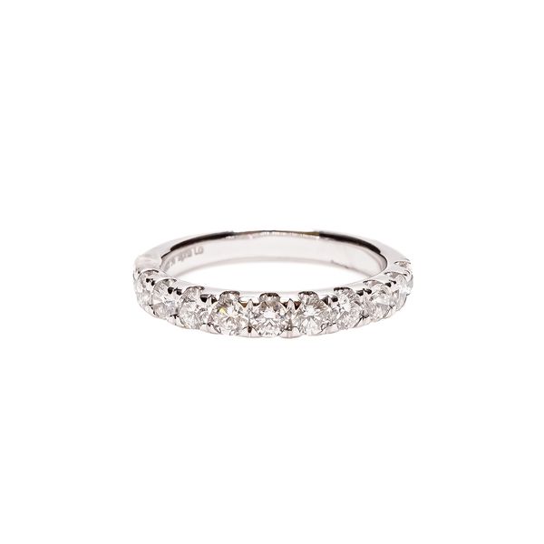 D. Geller Collection 14K Lab Grown Diamond Half Eternity Band D. Geller & Son Jewelers Kennesaw, GA