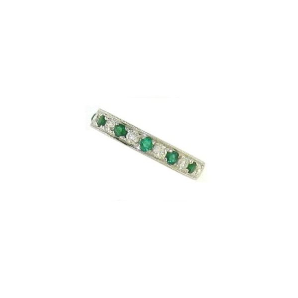 D. Geller Collection 14K Diamond and Emerald Band D. Geller & Son Jewelers Kennesaw, GA