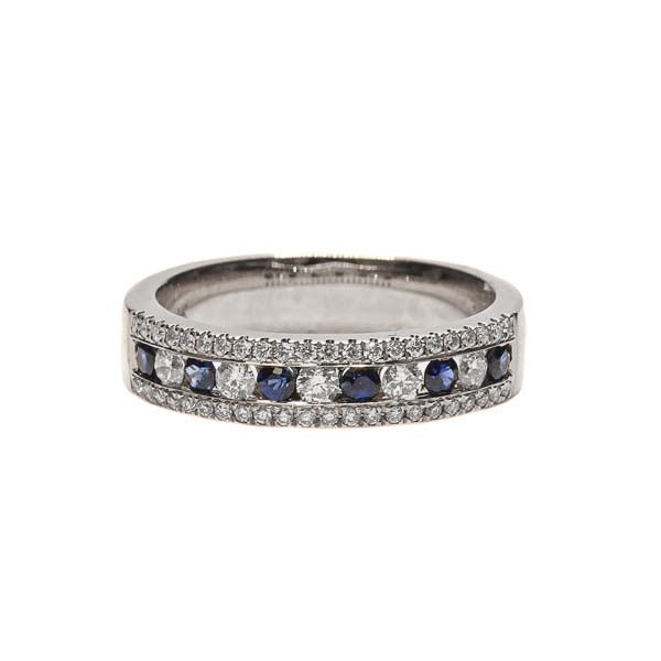 D. Geller Collection 14K Diamond and Sapphire Ring D. Geller & Son Jewelers Kennesaw, GA