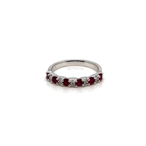 D. Geller Collection 14K Diamond and Ruby Band D. Geller & Son Jewelers Kennesaw, GA