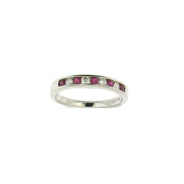 D. Geller Collection 14K Diamond and Ruby Band D. Geller & Son Jewelers Kennesaw, GA