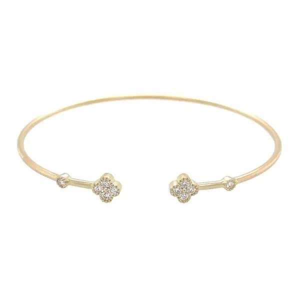 Dilamani 14K Diamond Flex Bangle D. Geller & Son Jewelers Kennesaw, GA