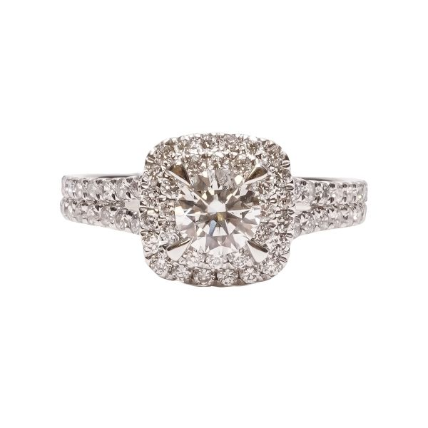 D. Geller Collection 14K Lab Grown Diamond Mounted Engagement Ring D. Geller & Son Jewelers Atlanta, GA