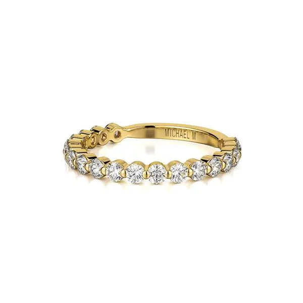 Michael M 18K Diamond 3/4 Eternity Band D. Geller & Son Jewelers Kennesaw, GA