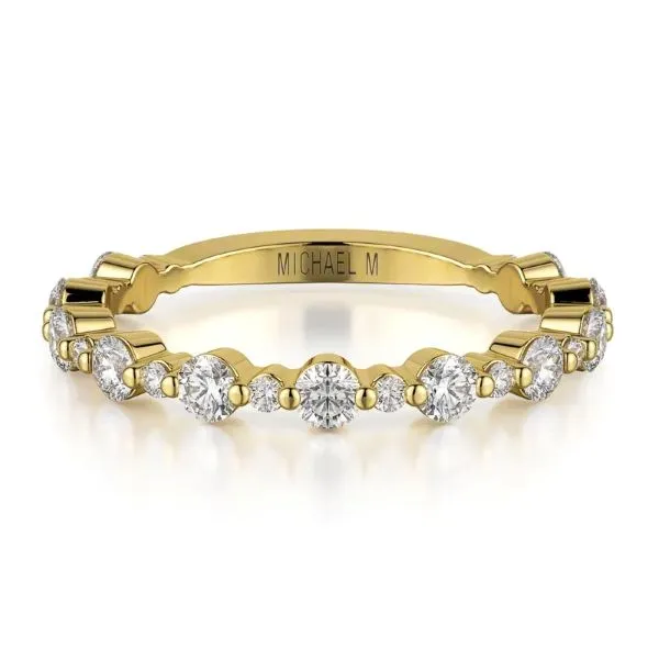 Michael M 18K Diamond Stackable Band D. Geller & Son Jewelers Kennesaw, GA