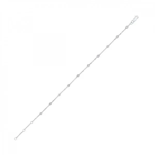 D. Geller Collection 14K 1/2ctw Diamonds by the Yard Bracelet D. Geller & Son Jewelers Atlanta, GA