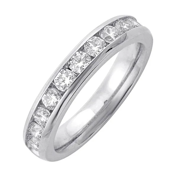 D. Geller Collection 14K Diamond Half Eternity Band D. Geller & Son Jewelers Kennesaw, GA
