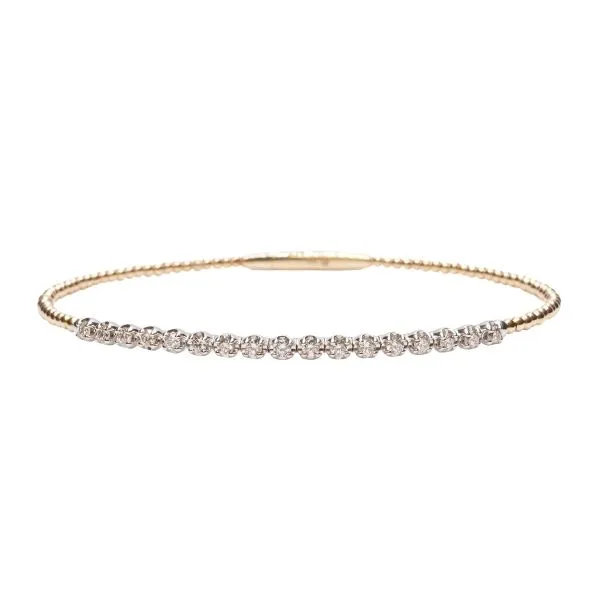 D. Geller Collection 14K Diamond Bangle Bracelet D. Geller & Son Jewelers Atlanta, GA