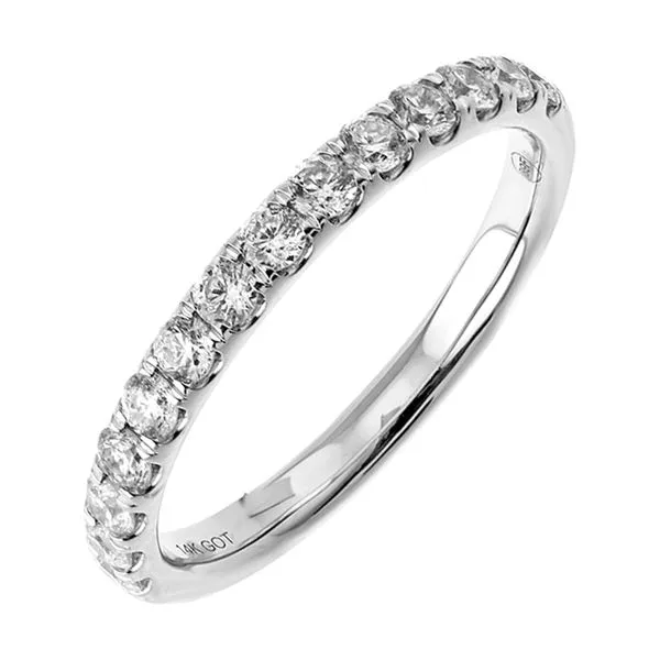 D. Geller Collection 14K Diamond Half Eternity Band D. Geller & Son Jewelers Kennesaw, GA