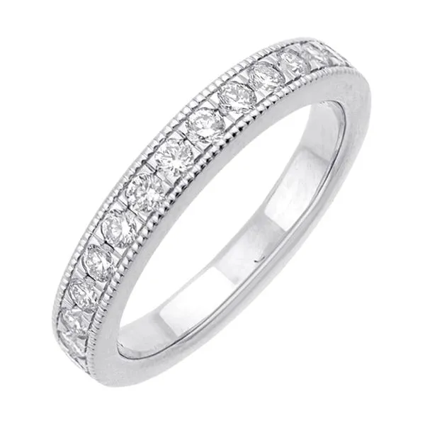 D. Geller Collection 14K Diamond Half Eternity Band D. Geller & Son Jewelers Kennesaw, GA