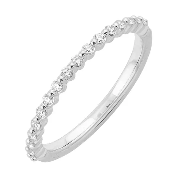 D. Geller Collection 14K Diamond Half Eternity Band D. Geller & Son Jewelers Kennesaw, GA