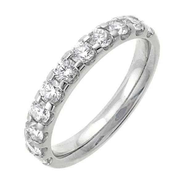 D. Geller Collection 14K Diamond Half Eternity Band D. Geller & Son Jewelers Kennesaw, GA