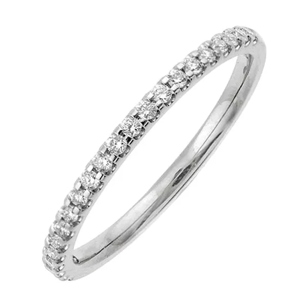 D. Geller Collection 14K Diamond Half Eternity Band D. Geller & Son Jewelers Kennesaw, GA