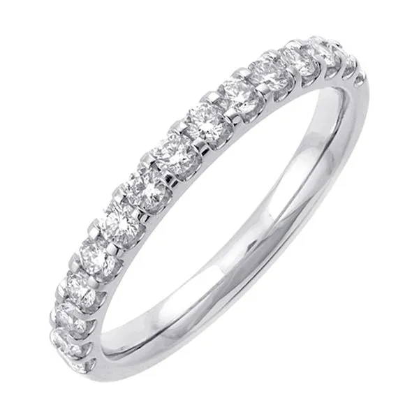 D. Geller Collection 14K Diamond Half Eternity Band D. Geller & Son Jewelers Kennesaw, GA