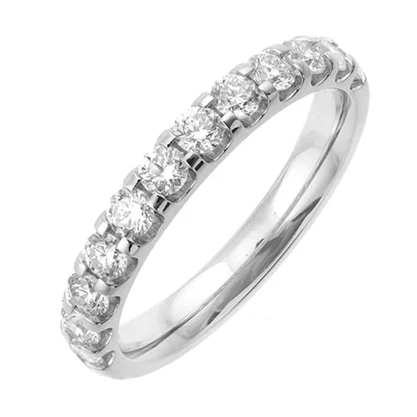 D. Geller Collection 14K Diamond Half Eternity Band D. Geller & Son Jewelers Kennesaw, GA