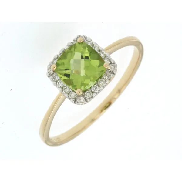 D. Geller Collection 14K Diamond and Peridot Ring D. Geller & Son Jewelers Kennesaw, GA