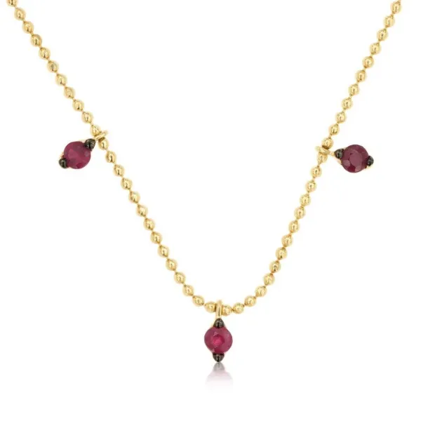 D. Geller Collection 14K Ruby Necklace D. Geller & Son Jewelers Kennesaw, GA