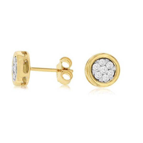 D. Geller Collection 14K Diamond Fashion Earrings D. Geller & Son Jewelers Kennesaw, GA