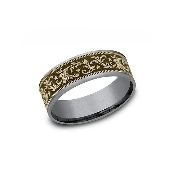 Brook & Branch 14K and Tantalum Gents Band D. Geller & Son Jewelers Kennesaw, GA