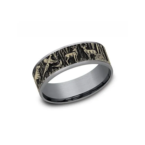Brook & Branch 14K and Tantalum Gents Band D. Geller & Son Jewelers Kennesaw, GA