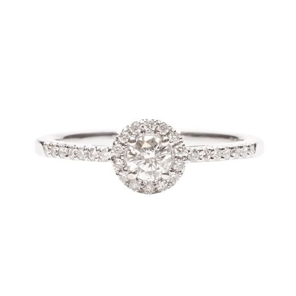 D. Geller Collection 14K Diamond Halo Engagement Ring D. Geller & Son Jewelers Atlanta, GA
