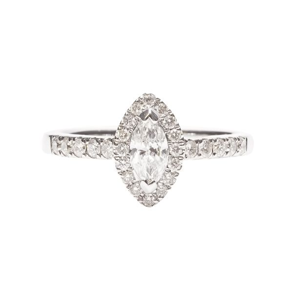 D. Geller Collection 14K Diamond Halo Engagement Ring D. Geller & Son Jewelers Atlanta, GA