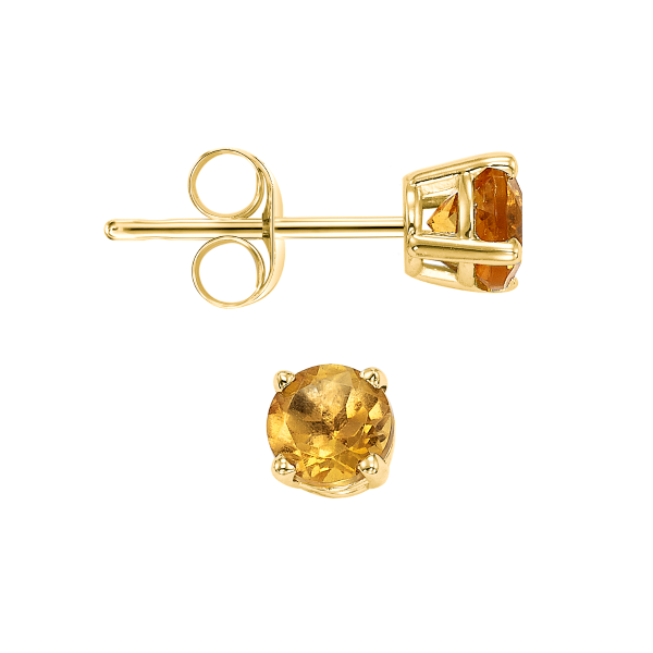 D. Geller Collection 14K Citrine Stud Earrings D. Geller & Son Jewelers Kennesaw, GA