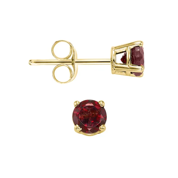 D. Geller Collection 14K Garnet Stud Earrings D. Geller & Son Jewelers Atlanta, GA