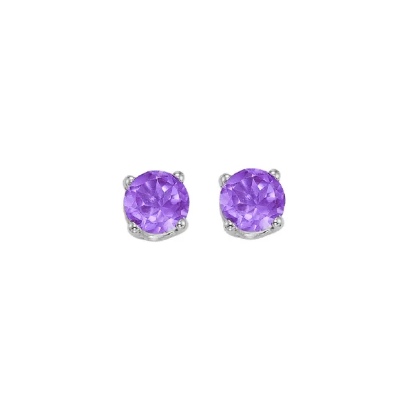 D. Geller Collection 14K Amethyst Studs D. Geller & Son Jewelers Kennesaw, GA