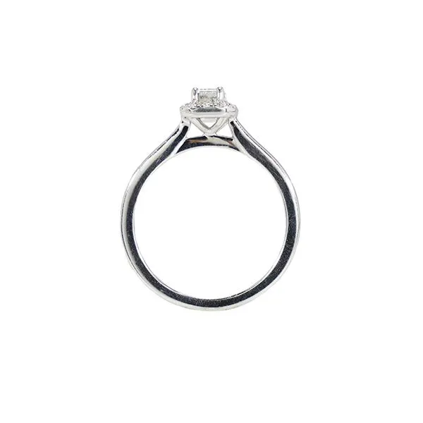 D. Geller Collection 14K Diamond Halo Engagement Ring Image 2 D. Geller & Son Jewelers Atlanta, GA