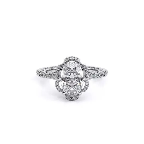 Verragio 18K Diamond Halo Engagement Ring D. Geller & Son Jewelers Kennesaw, GA