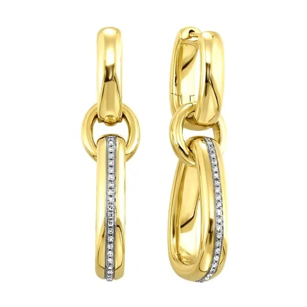 D. Geller Collection 14K Diamond Dangle Earrings D. Geller & Son Jewelers Atlanta, GA