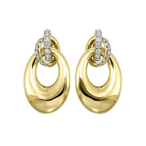 D. Geller Collection 14K Diamond Fashion Earrings D. Geller & Son Jewelers Atlanta, GA